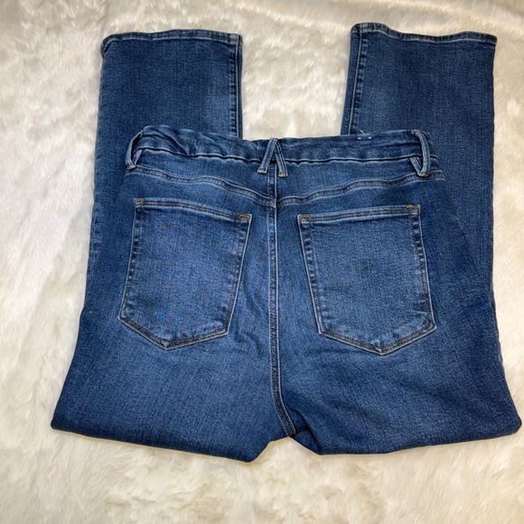 Good American Demi Bootcut super soft strech jeans size 15 - Picture 4 of 4